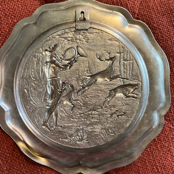 German pewter plate - Picture 2 of 3